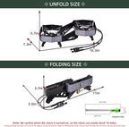 BRS-32 Portable Foldable Camping Stove Expandable Double Cooktop - Easy to Operate, Camping Kitchenware with BRS-191 Electronic Igniter