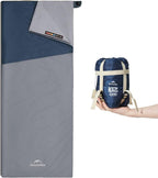 Naturehike Lightweight Compact Sleeping Bag, Envelope Ultralight Backpacking Sleeping Bag Portable, Waterproof, Comfort with Compression Sack for Cold&Warm, Camping, Traveling, Hiking