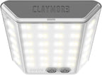 CLAYMORE 3Face Mini (Dark Gray) - Lightweight and Portable LED Area Light for Outdoors, Camping, Tent, Emergency, and Industrial Use. Rechargeable Lantern with USB-C, Up to 60 Hours Battery Life.