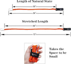 Kayak Paddle Leash Kayak Rod Leash Kayak Paddle Lanyard Stretchable Coiled Lanyard Leash Kayak Fishing Accessories for Kayak and Paddles