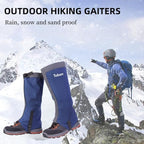 Waterproof Gaiters,Hiking Gaiters,Lightweight Adjustable Leg Gaiters for Men Women,Available in All Seasons,Hiking,Skiing,Mountain Climbing,etc.