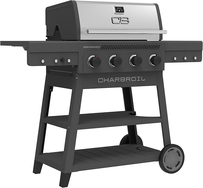 Charbroil Performance Series 4-Burner Gas Grill Cart, Gray - 463253825
