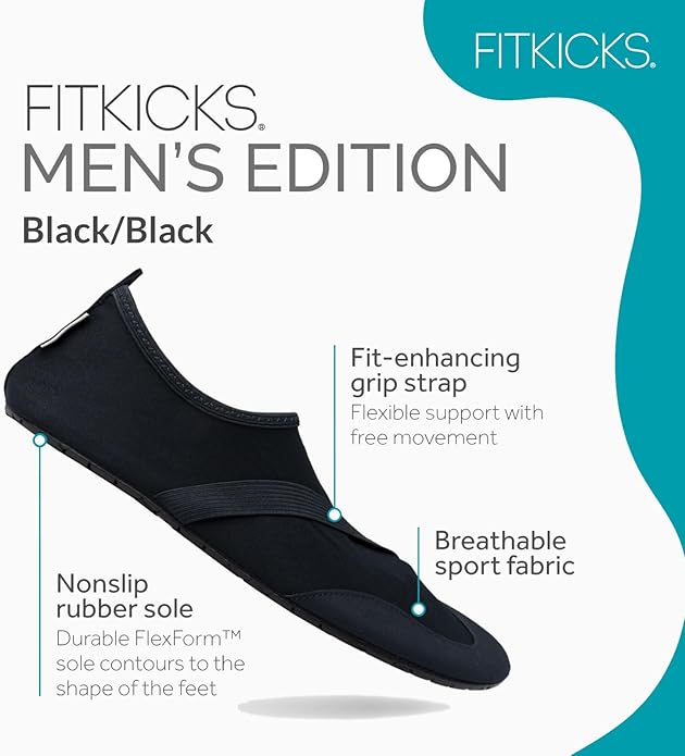FITKICKS Active Men's Footwear Foldable Water Shoes