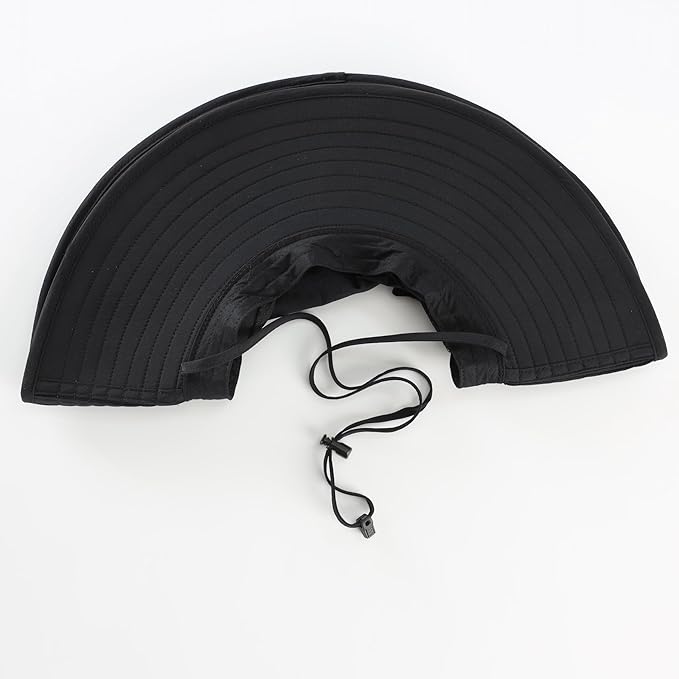 Home Prefer UPF50+ Mens Sun Hat Wide Brim Fishing Hat Foldable Large Brim UV Protection Sun Hat for Men Women Beach Gardening