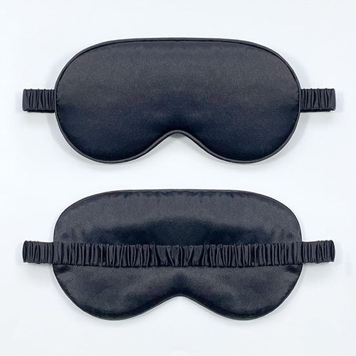 10 Pack Sleep Mask,Silk Eye Mask,for Night Sleeping,Office, Travel,Party Games,Suitablefor Men/Women (Black)