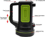 LED Searchlights Handheld Lantern, 13000LM 2 Modes USB Rechargeable LED Flashlights, High Power Outdoors Camping Hunting Lamp, Portable Spotlight Work Light for Indoor Outdoor Emergency