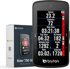 Bryton Rider 750SE 2.8 Inch Color LCD Touchscreen GPS Bike/Cycling Computer Offline USA Map, Compatible with Bike Radar, 40hrs Long Battery Life, Navigation with Turn-by Turn Follow Track Waterproof