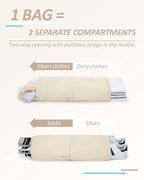 BAGSMART 6 Set /4 Set/2 Set Compression Packing Cubes for Travel, Lightweight Luggage Organizer Bags, Durable Space Saver Bags Travel Essentials