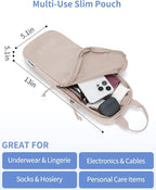 WANDF 7 Set Compression Packing Cubes for Travel, Shirt Folder for Wrinkle-Free, Suitcase Organizer Bags Set for Carry-On Checked Luggage Duffle Bag Women Men(Khaki)