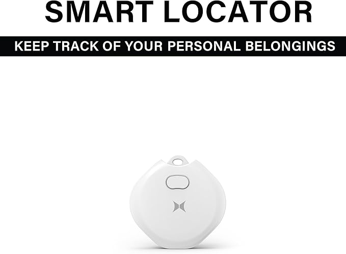 Xtreme Rechargeable Air Tracker, Key Finder Tag Compatible with Apple Find My App for iOS iPhones, GPS Live Location Tracker, USB-C Charging, 100dB Alert, Keychain Attachment, Air Locator Tracer