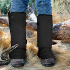 Snake Gaiters Leg Guards, Waterproof Snake Guards, Adjustable Snake Bite Protection for Lower Legs, Snake Chaps for Men&Women