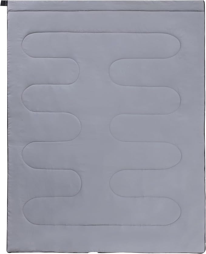 PO PO BEAR Zero Degree Sleeping Bag for Adults 100% Cotton Flannel Tall and Big