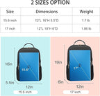 LOVEVOOK Laptop Backpack Purse for Women, Work Travel Computer Bags, Quilted Casual College Daypack with USB Port, Fit 15.6 Inch Laptop, Black