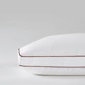 Saatva Latex Pillow - High Loft (6" - 7”) - Hypoallergenic Pillow with Shredded Latex Core - Breathable - Machine Washable Organic Cotton Cover - Queen (28"x18") 1 Pack