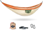 Suparpine I Hammock for Camping with Straps Included (Light Orange, Single)
