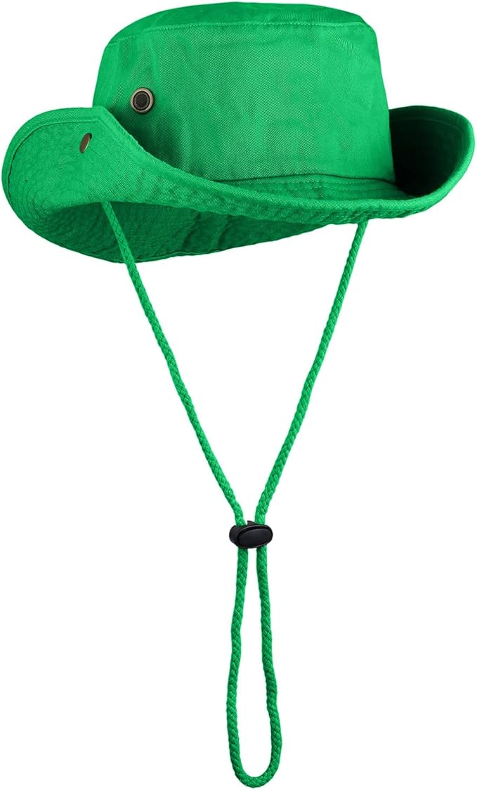 Wide Brim Hiking Fishing Safari Boonie Bucket Hats 100% Cotton UV Sun Protection for Men Women Outdoor Activities