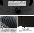 Sun Blocker Hats Outdoor Sun Protection Fishing Cap with Neck Flap Large Brim Outdoor Hat