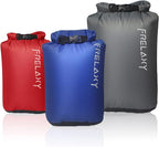 Frelaxy Dry Bag 3-Pack/5-Pack, Ultralight Dry Sack, Outdoor Bags Keep Gear Dry for Hiking, Backpacking, Kayaking, Camping, Swimming, Boating