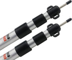 Sunnyglade 2 Pcs Adjustable Tarp Poles, Silver , Telescoping Aluminum Rods Portable Awning Poles for Camping,Backpacking,Hiking(Set of 2)
