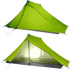 LANSHAN Ultralight Tent 3-Season Backpacking Tent for 1-Person or 2-Person Camping, Trekking, Kayaking, Climbing, Hiking