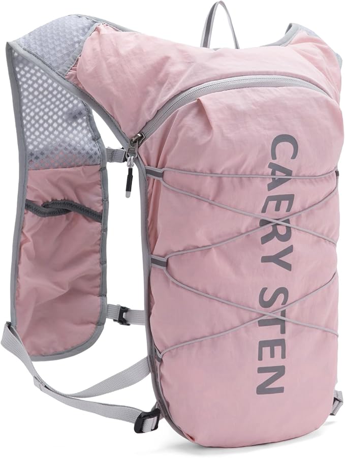 Carey STEN Hydrated Backpack, Running Vest, paired with a 1.5L Water Bag Hiking Backpack, Suitable for Running, Hiking, Marathon, and Both Men and Women