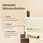 Dr.Reju-All Advanced Skincare System - Complete Gift Set with HPR Retinol Serum, PDRN Cream, Ceramide Barrier Cream - Korean Skin Care Set, Travel Size Included - Daily Anti-Aging Skincare Routine