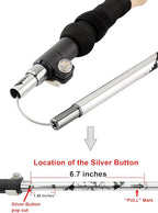 Aluminum Collapsible Ultralight Travel Trekking Hiking Pole for Men and Women (Fits 5'3" - 6'2")