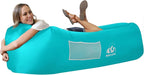 WEKAPO Inflatable Sun Lounger, Air Sofa, Hammock, Portable, Waterproof and Leak-Proof, Ideal for Backyard, Beach, Travel, Camping, Picnics and Music Festivals
