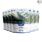 Backpacker's Pantry Lasagna - Freeze Dried Backpacking & Camping Food - Emergency Food - 28 Grams of Protein, Vegetarian - 6 Count