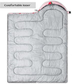 Sleeping Bags for Adults Youth Kids,3D Printing Camping Sleeping Bag for Girls Boys Lightweight Waterproof Cold/Warm Weather Sleeping Bag for 3 Seasons