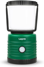 Lepro Camping Lantern, Battery Powered LED with 1500LM, 4 Light Modes, Waterproof Tent Light, Lantern Flashlight for Hurricane, Emergency Light, Survival Kit, Storms, Outages, Fishing, Hiking
