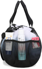 Gym Bags for Men with Side Pocket, 38L Sports Gym Duffle Bag with Wet Pocket&Shoe Compartment, Large Waterproof Sport Duffel Bags for Travel, Sports, Fitness&Workout(Black Gradient)