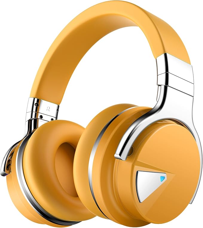 Million Sold 10 Years Classic E7 Active Noise Cancelling Headphones with Upgraded Noise Cancellation, Bluetooth Headphones Wireless with HD Sound Vivid Deep Bass, for Home Office Travel Gift Pcs
