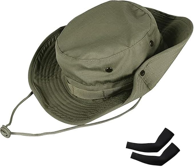 Sun Hats for Men Women Bucket Hat UPF 50+ Boonie Hat Foldable UV Protection Hiking Beach Fishing Summer Safari
