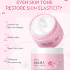 Japan Sakura Skincare Set 7PCS-Teenage Skin Care Set-Skin Care for Teens 10-12-Skincare for Girls 10-12-Teen Skin Care Kit with Cleanser,Face Cream,Mud Mask,Eye Cream (One Size, Starter Moiturizing)