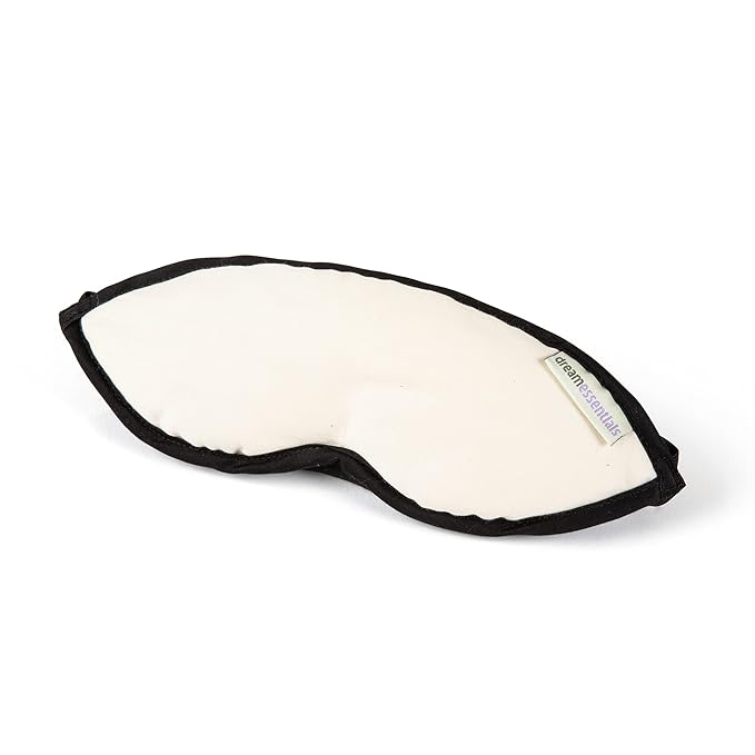 Dream Essentials® Natura Organic Cotton Sleep Mask (Natural Cotton) Made in The USA