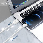 iPad Charger, 2Pack [Apple MFi Certified] 10FT Long USB A to Lightning Cord Cable with USB Wall Charger Travel Plug Foldable Portable Adapter Compatible with iPad, iPadAir, iPadMini, iPadPro, iPhone