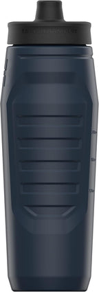 Under Armour Squeeze Water Bottles, 32 oz Water Bottles, Sideline Sports Water Bottle with Quick-Shot Lid, Quick & Easy Hydration, Gym Water Bottles, Squeeze Bottle, 1 32oz Bottle