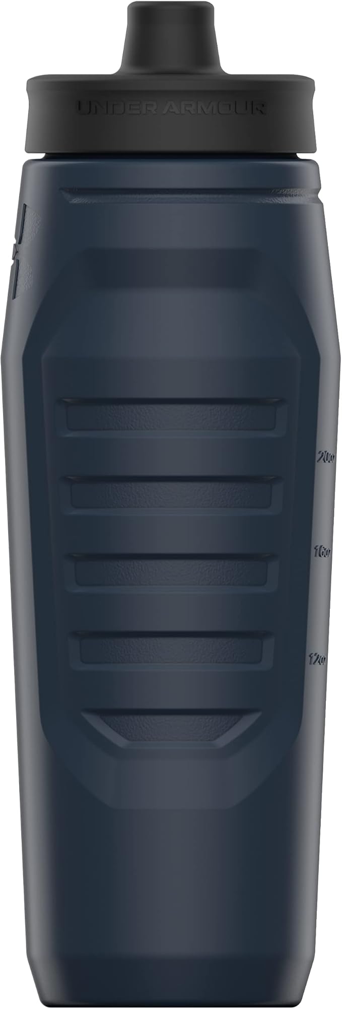 Under Armour Squeeze Water Bottles, 32 oz Water Bottles, Sideline Sports Water Bottle with Quick-Shot Lid, Quick & Easy Hydration, Gym Water Bottles, Squeeze Bottle, 1 32oz Bottle