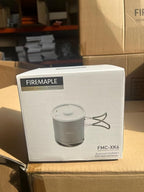 Fire-Maple Hard Anodised Aluminium Camping Pot with Folding Handle for Hiking Picnic with Heat Exchanger Cookware Camping Pans