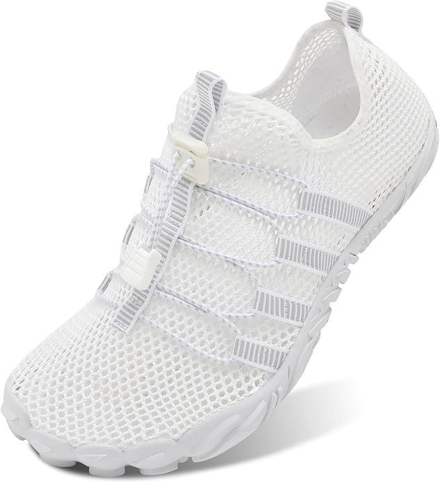 L-RUN Barefoot Water Shoes Women Mens Aqua Sock Athletic Hiking Water Sports Shoes for Swim Beach Pool Sand Diving Walking