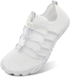 L-RUN Barefoot Water Shoes Women Mens Aqua Sock Athletic Hiking Water Sports Shoes for Swim Beach Pool Sand Diving Walking