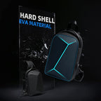 FENRUIEN Anti-Theft Crossbody Sling Backpack Bag for Men Hard Shell with USB, Shoulder Pack Lock Waterproof 10.2 inch Single Strap for Travel Hiking