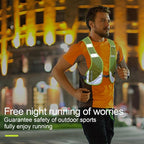 AONIJIE Reflective Running Vest Marathon Running Vest Pack Breathable for Hiking Camping Cycling Race