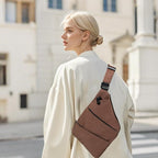 Anti Theft Crossbody Travel Bags for Women Men Cross Body Slim Sling Handbags with S Hook Antitheft