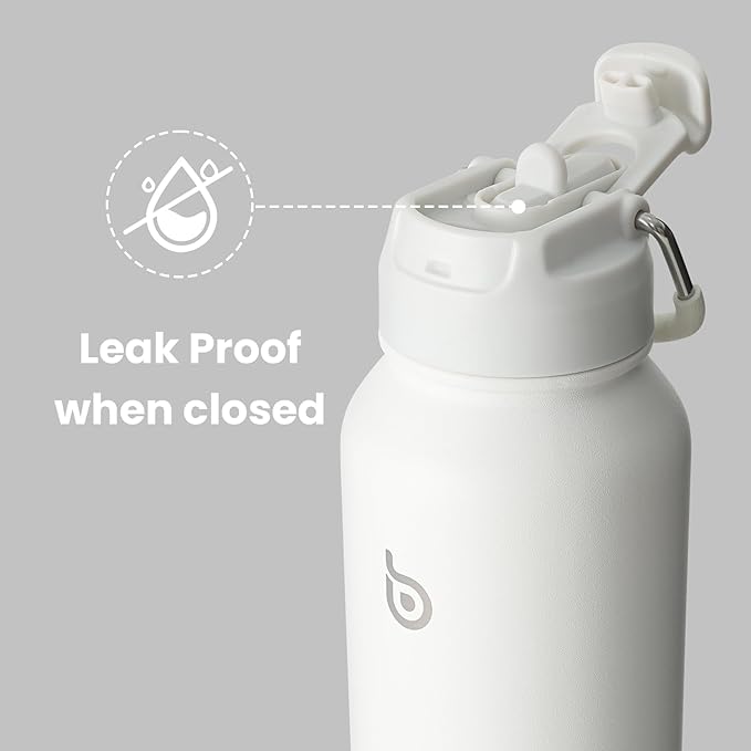 BOTTLE BOTTLE 40 oz sports water bottle stainless steel insulated water bottle with straw and pills holder