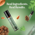 Natural Roll on Bug Repellent Stick - DEET Free Insect Repellent Stick for Kids & Adults for Ticks & Mosquitoes - Made with Citronella Rosemary & Lemongrass - Light Scent Vegan Cruelty Free (3 Pack)