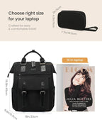 LOVEVOOK Extra Large Travel Laptop Backpack for Women, 18 Inch Computer Backpack Work Commuter Business Trip Weekender Carry on Backpack with Luggage Sleeve, Teacher Doctor Nurse Bags College Daypack