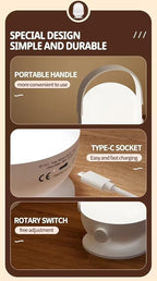 Rechargeable LED Camping Lantern Ultra Bright Tent Light, Battery Powered Lanterns for Camping, Outdoors, Emergency