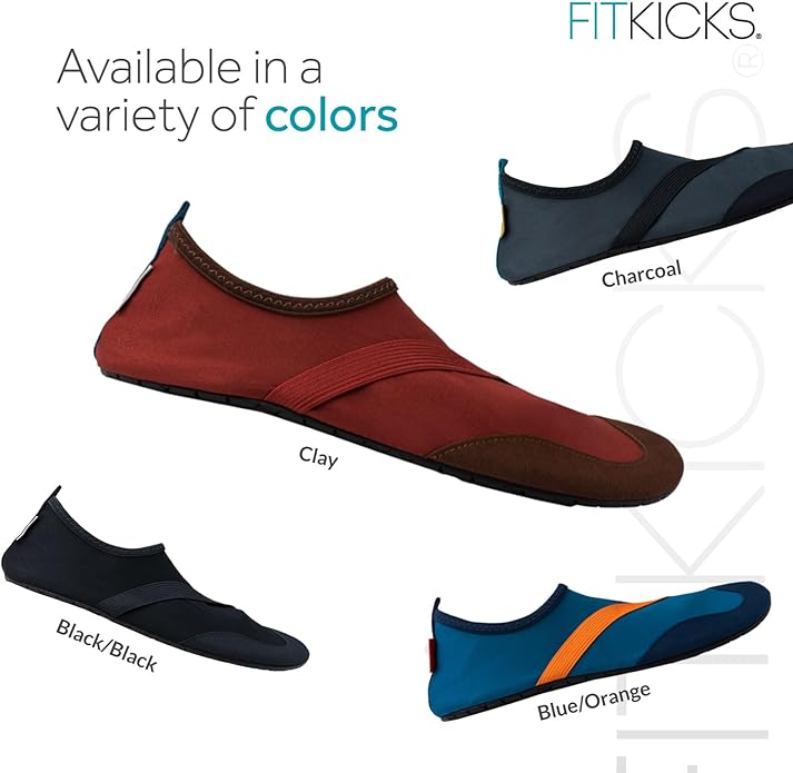 FITKICKS Active Men's Footwear Foldable Water Shoes